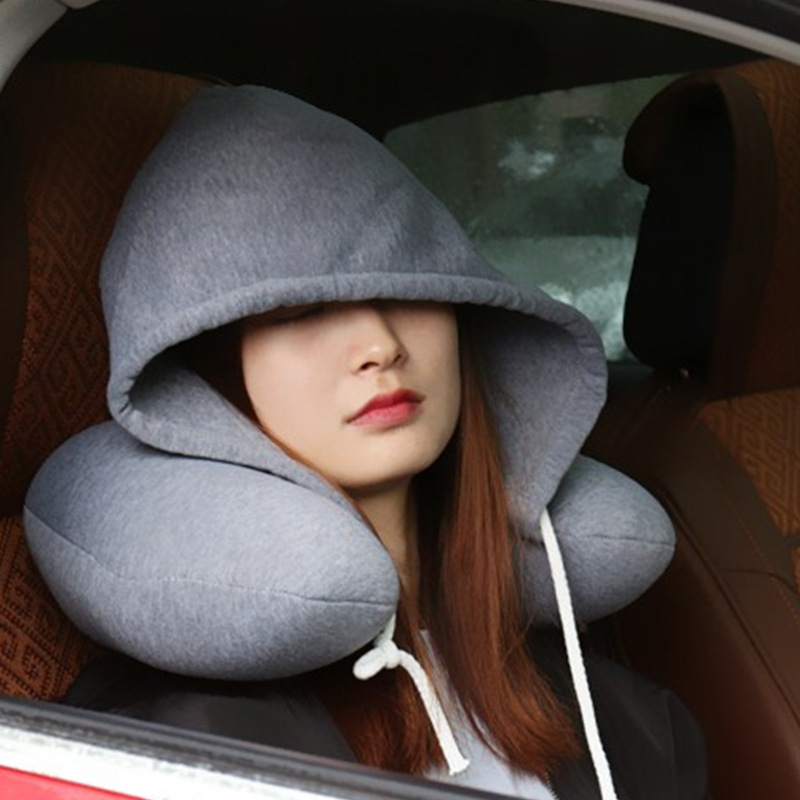 Anti Snore Contour Pillow - U 字型フード付き旅行ホーム枕カーシートオフィス航空機枕ネックピロー軽量スリーピングパッド人気の新モデル