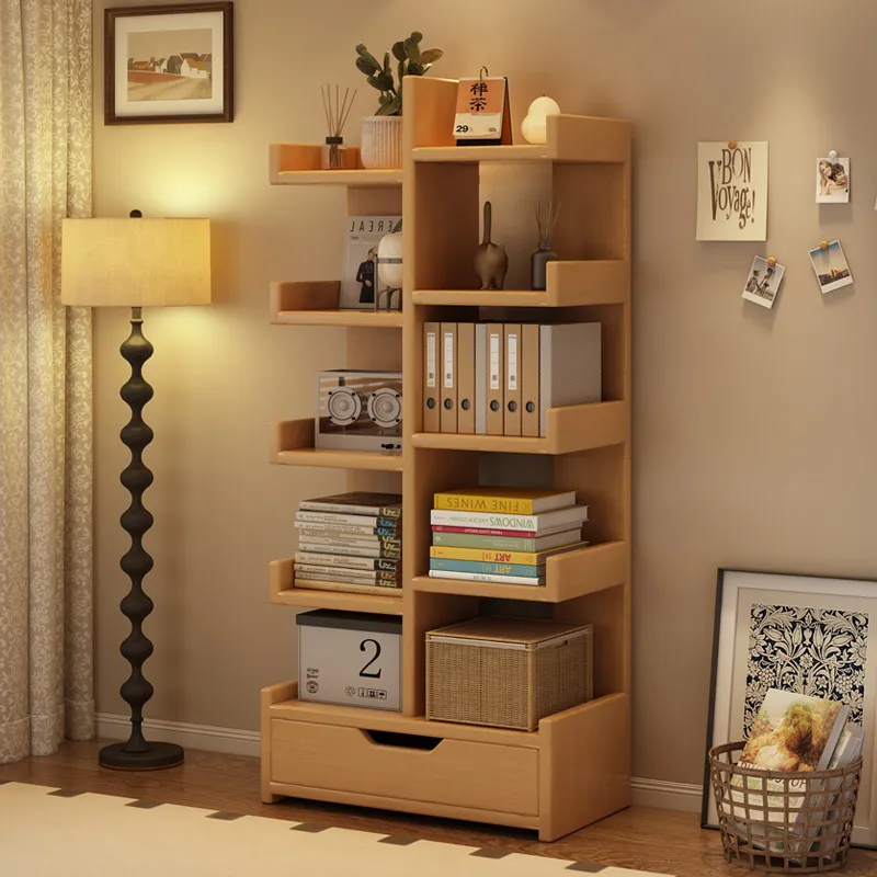 床から天井までの壁掛け式本棚 多層ディスプレイラック コンパ - Storage & Organization のレビューと価格