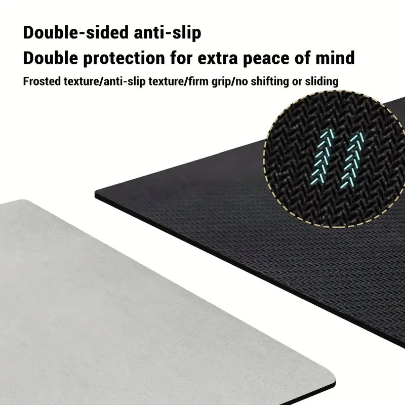 VIKAMA 珪藻土バスマット ソリッドカラー 速乾性 ソフ - Quick Dry Diatomite Bath Mat のレビューと価格