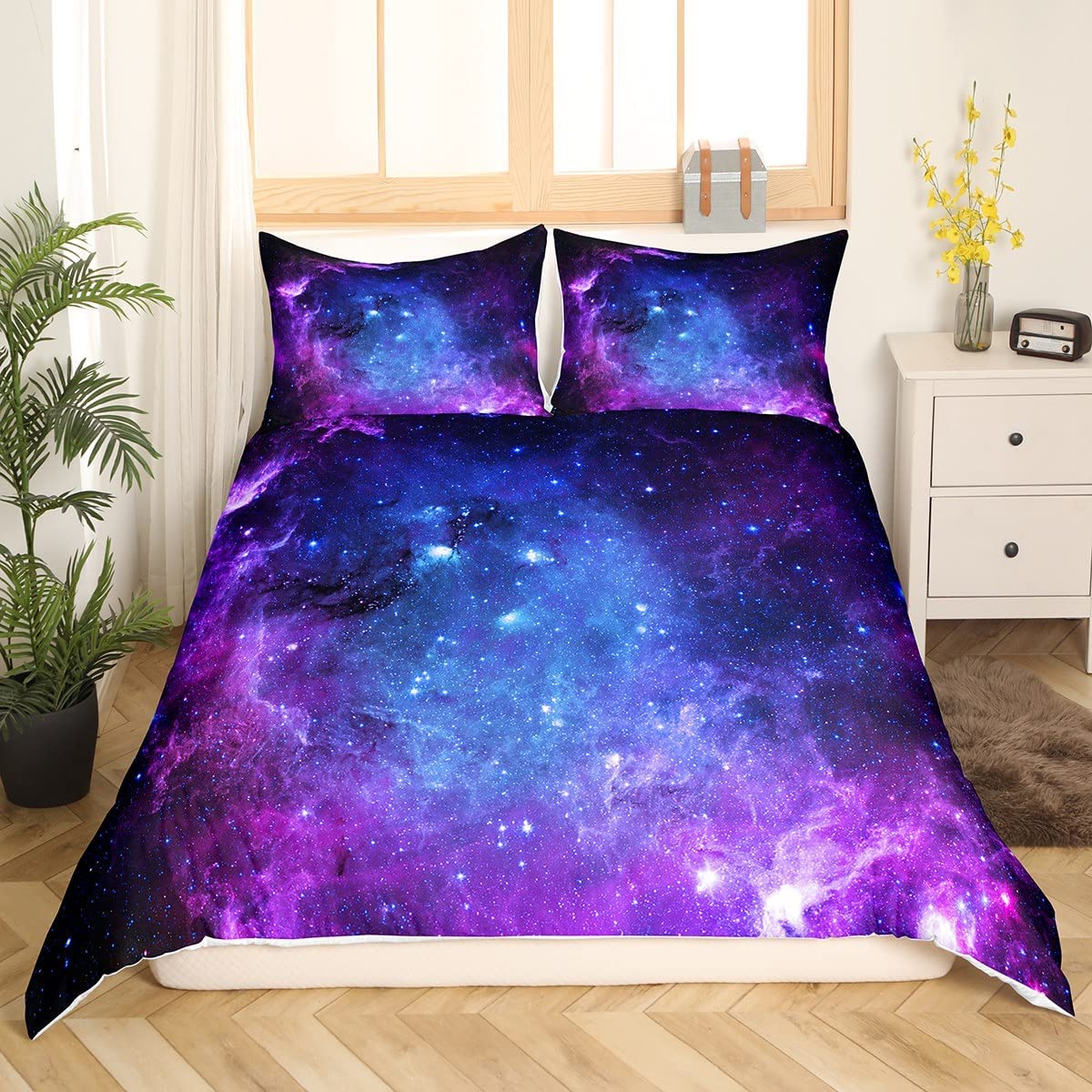 子供用掛け布団カバーセット,枕カバー付きコスモス掛け布団,ソ - Duvet Cover Sets With Zipper のレビューと価格