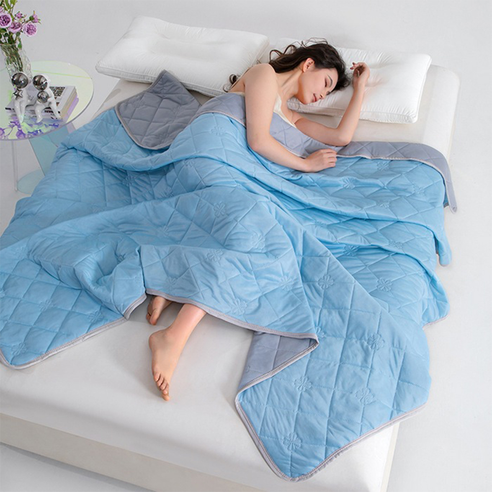 ベッド用冷却ブランケット ソフトで通気性のあるエアコンキルト - Cooling Blanket Hot Sleepers のレビューと価格