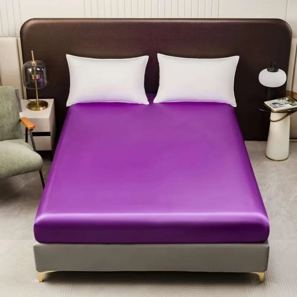 ベッドカバー 防水マットレスカバー サテンシルク 防塵マット - Waterproof Mattress Protector Breathable のレビューと価格