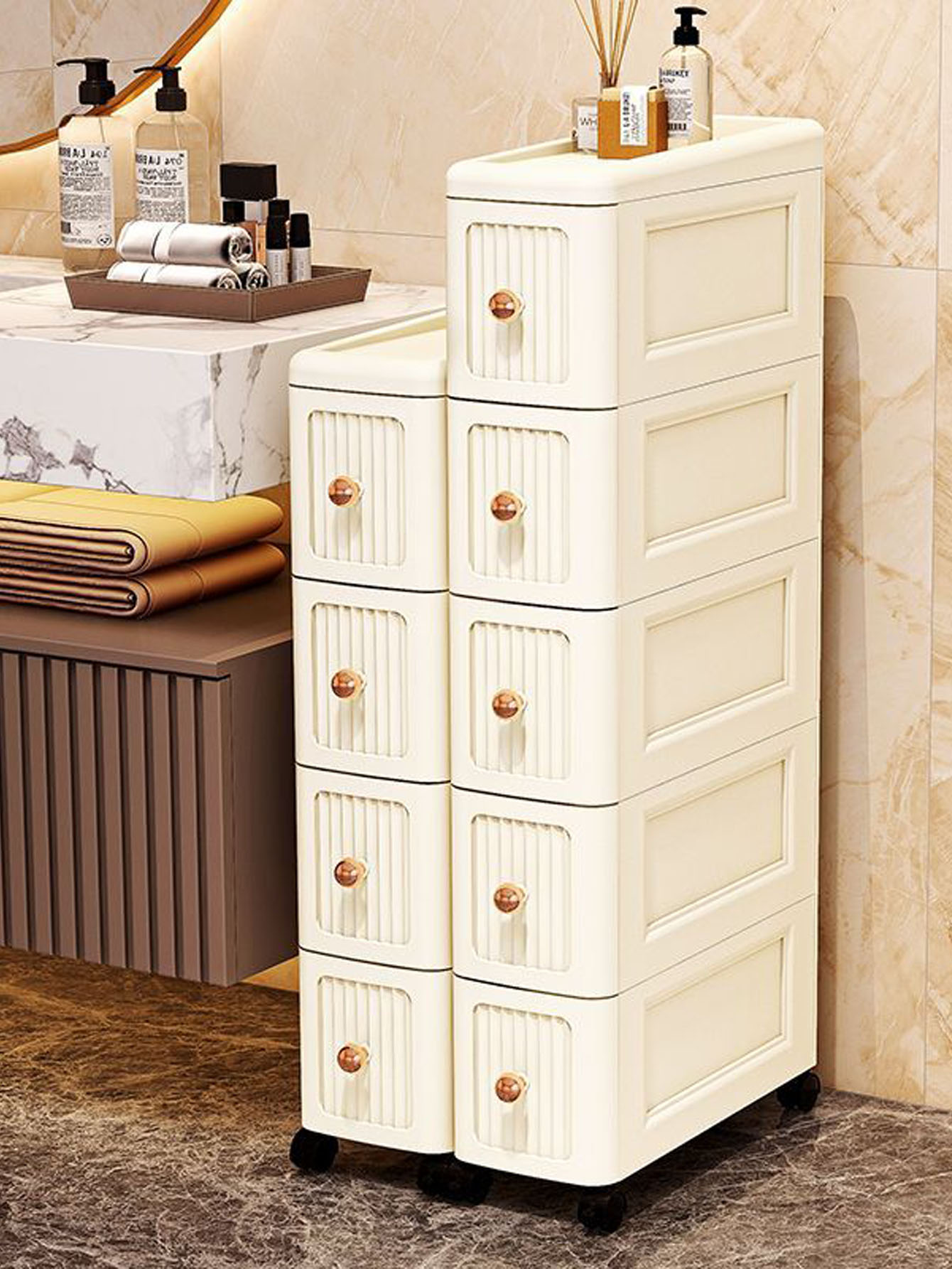 幅15CMの隙間収納キャビネット – キッチン冷蔵庫やテーブ - Storage & Organization のレビューと価格