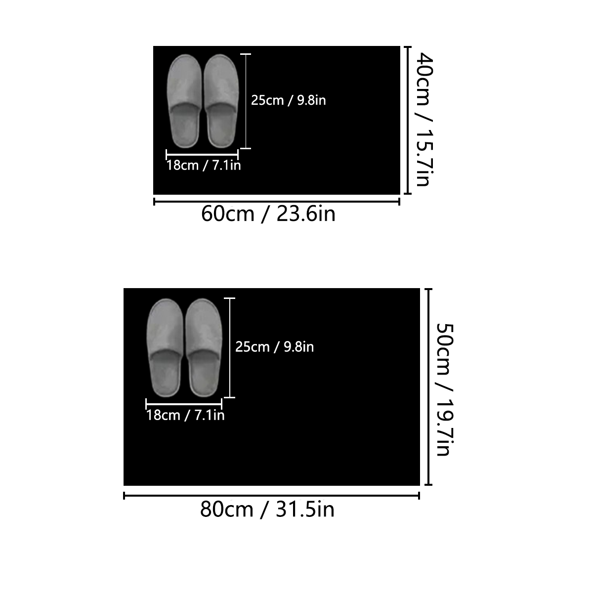 正方形の玄関マット 速乾性珪藻土ラグ ゴム裏地 滑り止め 吸 - Quick Dry Diatomite Bath Mat のレビューと価格