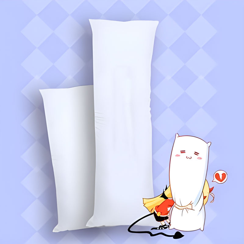 男性用ホワイトアニメボディピロー,ロングコットンハグクッショ - Anti Snore Contour Pillow のレビューと価格
