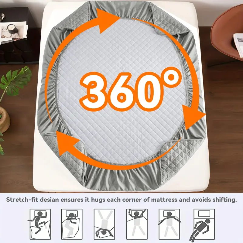 防水マットレスプロテクター、柔らかく通気性のあるマットレスカ - Waterproof Mattress Protector Breathable のレビューと価格