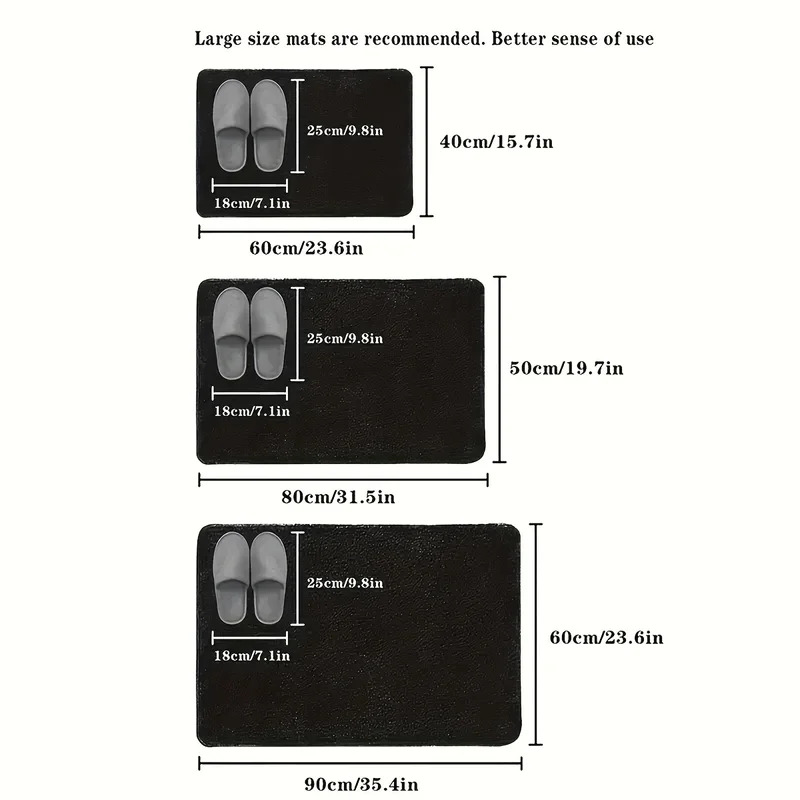 VIKAMA 珪藻土バスマット超吸収性速乾性ノンスリップソフ - Quick Dry Diatomite Bath Mat のレビューと価格